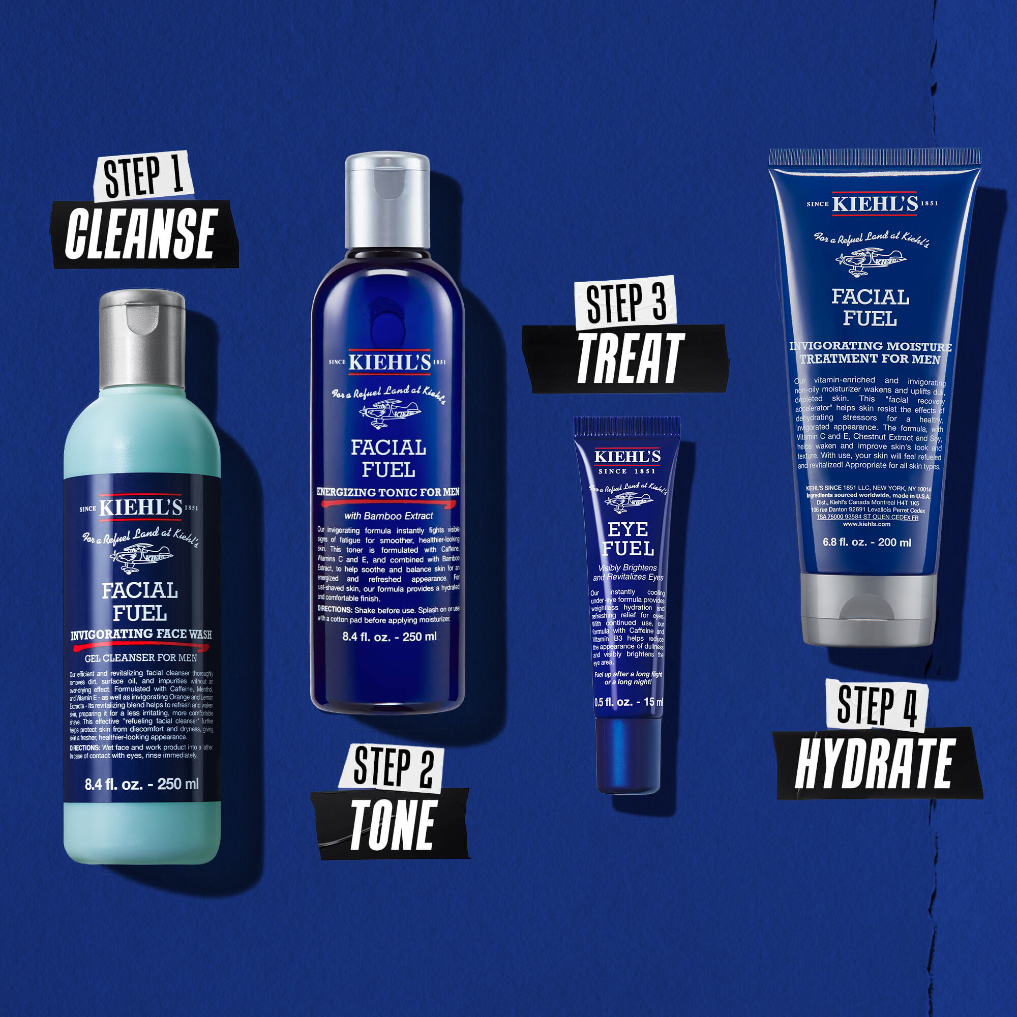Facial Fuel Daily Invigorating Moisture Treatment for Men – Kiehl's